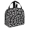 thumbnail image 2 of Easygdp Black Leopard Bolsa Térmica Premium - Tela Oxford Impermeable, Gran Capacidad, Bolsillo Frontal, Unisex para Trabajo, Escuela, Actividades al Aire Libre y Picnics, 2 of 8