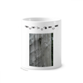 thumbnail image 1 of Tronco gris blanco roto Taza de cepillo de dientes, 1 of 3