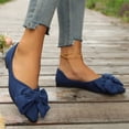 thumbnail image 5 of CHICVOMEY Pointed Toe Flats for Women Flats with Bow Comfortable Slip on Ballet Flats for Causal & Dress Shoes, 5 of 6