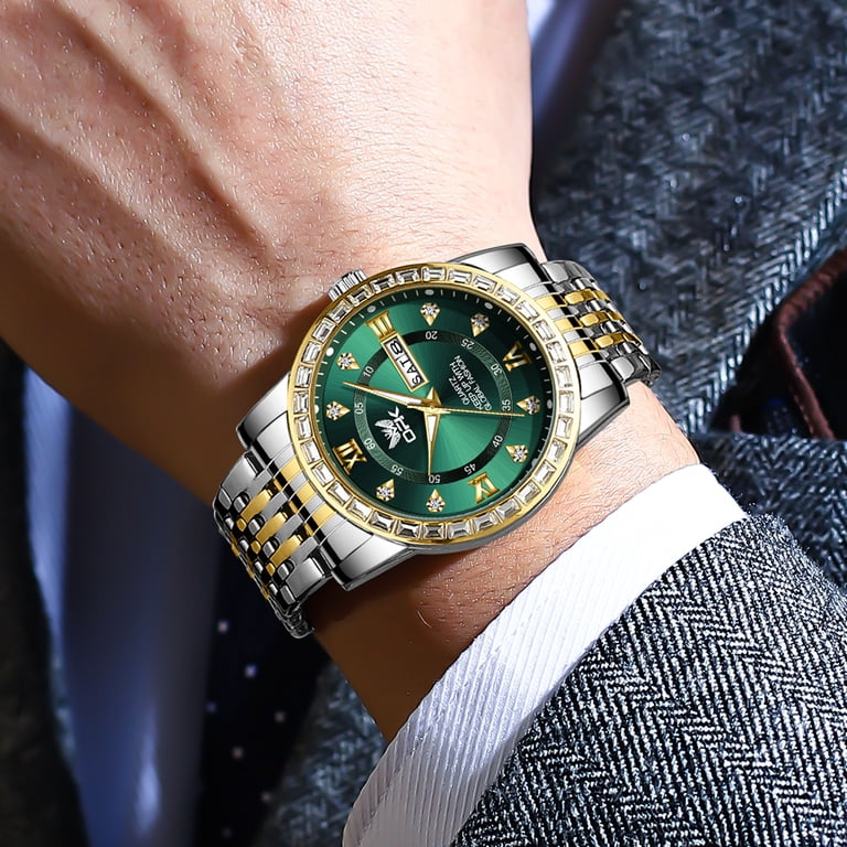 OPK Men's Diamond Luxury Dress Watch photo 5