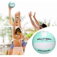 thumbnail image 4 of Volleyball, official size 5, super soft, for indoor and outdoor use, durable, macaroni green., 4 of 5