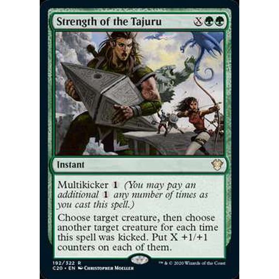 MtG Commander 2020 Rare Strength of the Tajuru #192