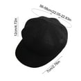 thumbnail image 3 of Women Summer Straw Newsboy Cap Beret Breathable Mesh Octagonal Cap Sun Hat Beach Hats for Women, 3 of 6