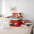 thumbnail image 4 of YST Lit Grue Orientale en Sac, Ensemble de Literie Faune Sauvage, 7 Pcs, Grand, 4 of 4