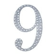 thumbnail image 6 of Efavormart 4" Number 9 Silver Self-Adhesive Rhinestone Number Stickers for DIY Crafts, Handicraft Art, Graduation Cap Decorations Birthday Party, Wedding Alpha-Numeric stickers, 6 of 7