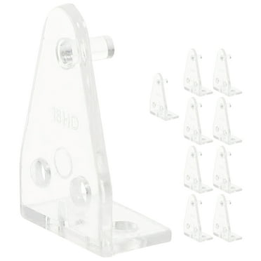 Brackets for Blinds Hold down Shutter Bottom Rail Clips Securing Plastic 20 Pcs