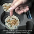 thumbnail image 4 of CounterArt "Bay Turtle" 1 Pack Absorbent Stone Coaster for Vehicle Cup Holder 2.6” Diameter, 4 of 7