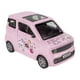 thumbnail image 4 of Mini juguetes Coches Electrónica de mano Puerta que se puede abrir Dibujos animados Portátil Niño pequeño Empuje Vehículos para decoración de juegos Rosa CUTICAT Coche de carreras, 4 of 8