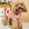 thumbnail image 6 of Pet Dog Sweaters Valentines Day Clothes Classic Knitwear Turtleneck Winter Warm Puppy Clothing Cute Heart Doggie Sweater Holiday Apparel for Love of Pet, 6 of 7