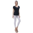 thumbnail image 6 of Richie House Women's Linen T-shirt with starfish print RH2027-B-S, 6 of 7