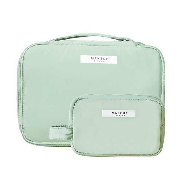 Bolsa de maquillaje, bolsa de cosméticos perezosa, bolsa de aseo de viaje, bolsa de maquillaje pequeña, bolsa de lápiz labial con cremallera Fokelyi CPB-US-HPP100-1