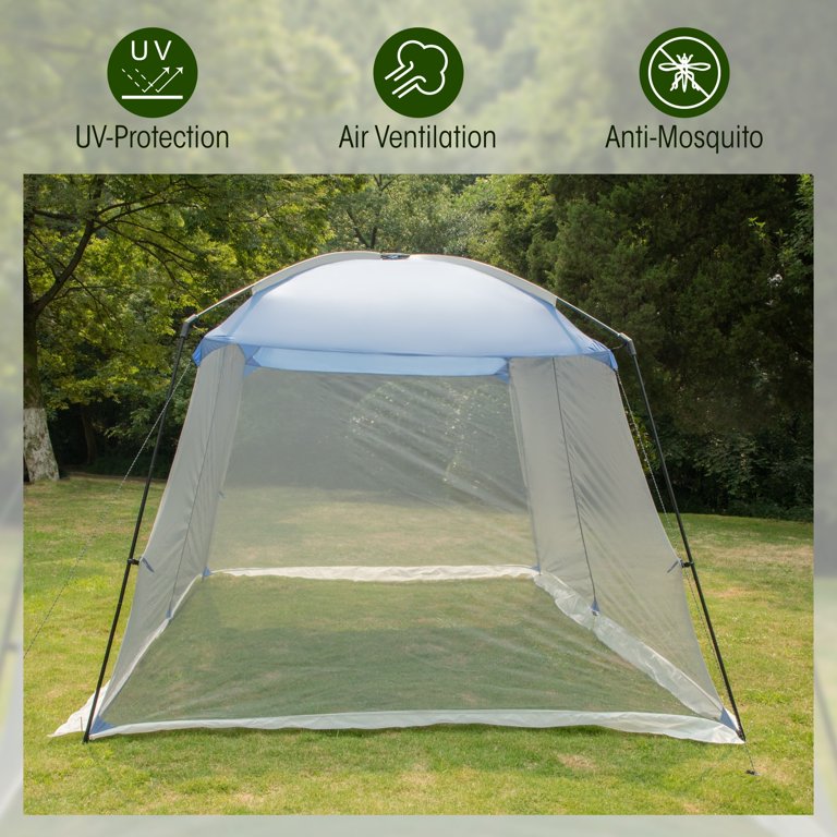 Tente De Camping De Voyage Autonome Extérieure Ouverture Rapide Automatique Tente Portable Imperméable Anti-Soleil Pêche Randonnée Abri Solaire