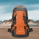 thumbnail image 1 of Fiudx Mochila de Senderismo de 60 L de Gran Capacidad, de Nailon Resistente Al Desgarro, con Correas Ergonómicas para Los Hombros, Diseño Impermeable, con Múltiples Bolsillos, Ideal para Viajes, Send, 1 of 6