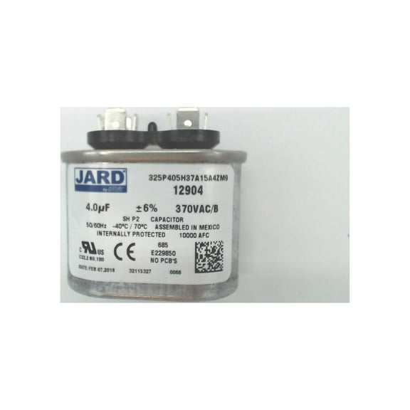 12904 MARS 4Mfd 370V Oval Run Capacitor OEM 12904