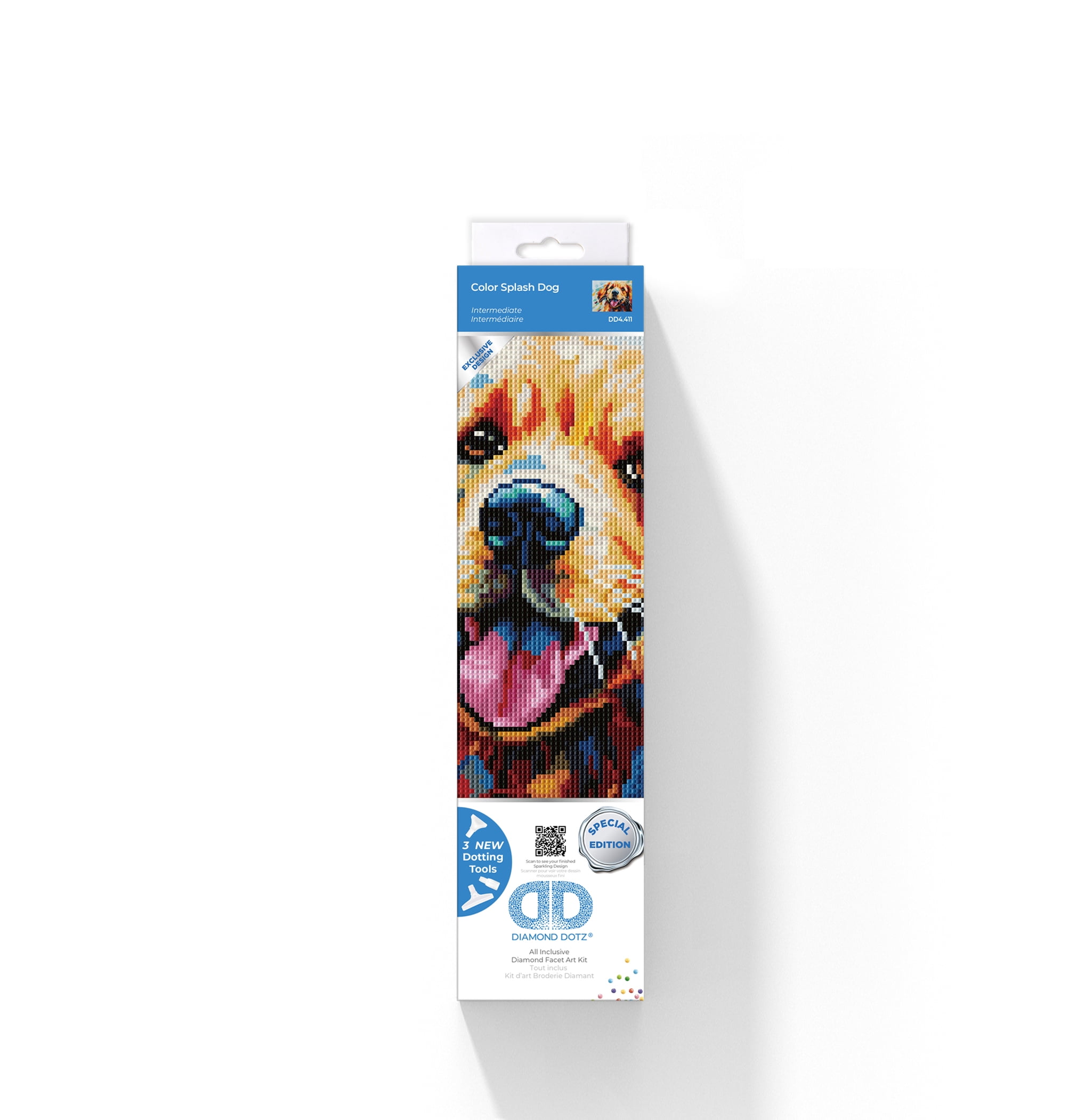 DIAMOND DOTZ® Color Splash Dog Special Edition Diamond Painting Kit