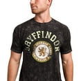 thumbnail image 4 of Harry Potter Gryffindor Varsity Men's Blue Vintage Mineral Wash Crew Neck Short Sleeve T-shirt-Large, 4 of 8