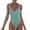 D124/Green, variant on Afdoent Women's One Piece Swimsuits Women Fashion Bikini Swimwear Bathing Sleeveless Backless Swimsuit Women's Clothing
