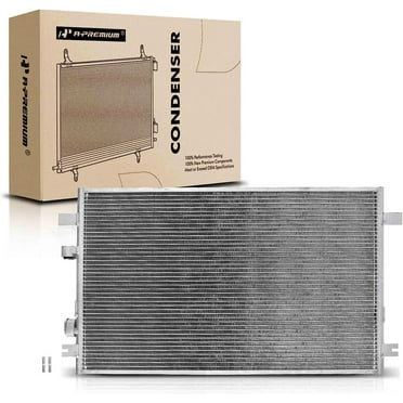 A-Premium Air Conditioning A/C Condenser Compatible with Chrysler Pacifica 2004-2006 V6 3.5L, Replace# 3287, 5102434AA, 5102434AC