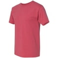 thumbnail image 3 of Hanes ComfortBlend EcoSmart Men`s Crewneck T-Shirt, 3X, Heather Red, 3 of 6