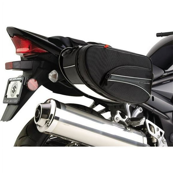 Nelson-Rigg Mini Expandable Sport Black Saddlebags (CL-890)