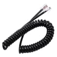 thumbnail image 2 of Cable de micrófono yuxing de 8 pines Para altavoz de radio móvil Icom HM-98 HM-133 negro, 2 of 5