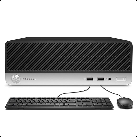 Restored HP ProDesk 400 G4 SFF High Performance Desktop Computer, Intel Quad Core i5-6500 up to 3.6GHz, 16G DDR4, 1T, DVD, WiFi, BT, 4K Support, DP, VGA, Windows 10 Pro 64 Bit En/Sp/Fr (Refurbished)