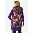 thumbnail image 2 of Roaman's Women's Plus Size 2-In-1 Puffer And Faux Fur Vest, 2 of 6