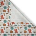 thumbnail image 4 of Ambesonne Baseball Window Valance, American Sports Pattern, 54" X 12", Multicolor, 4 of 5