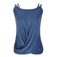 thumbnail image 4 of LSLJS Women Spaghetti Strap Tank Tops Women's Summer Casual Solid Color Design Camisole Top, 4 of 6