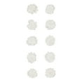 thumbnail image 3 of Offray accessories, white elegant flower with pearls accessor yard, 10 count, n yardlon, hand made, 1 package, 3 of 6