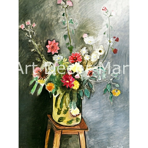 Boquet-Matisse - CANVAS OR FINE PRINT WALL ART