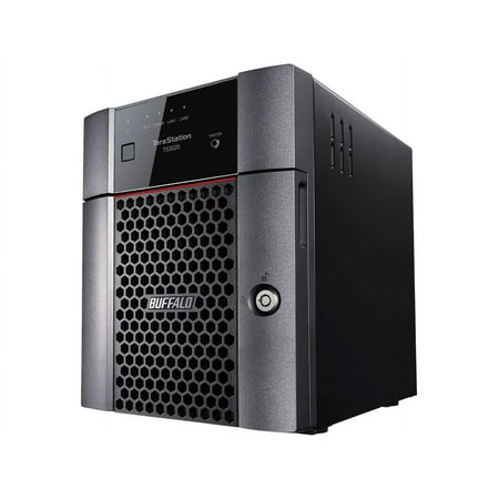 UPC: 0747464134086 | BUFFALO TeraStation TS3420DN3204 4-Bay NAS 32TB (4x8TB) with NAS-Grade Hard Drives Included Desktop Network Attached Storage