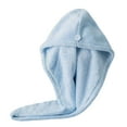 thumbnail image 2 of Cheers.US Microfiber Hair Towel Wrap Ultra Absorbent, Fast Drying Hair Turban Soft, No Frizz Hair Wrap Towels for Women Wet Hair, Curly, Longer, Thicker Hair, 2 of 5