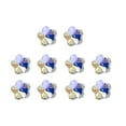 thumbnail image 1 of 10Pcs Nail Rhinestones Shining Three-dimensional Non-falling Stunning Visual Effect DIY Mini Manicure Plum Blossom Faux Crystal M, 1 of 10