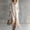 White, variant on Morttic Women's Lapel Half Zip Front Long Sleeve Asymmetric Fringe Hem Loose Bohemian Casual Vacation Shirt Maxi Dress White,S