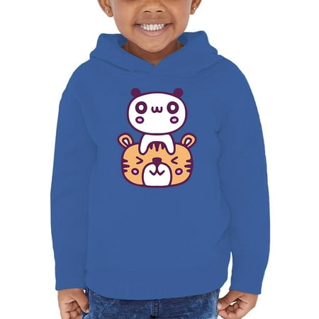 

Kawaii Panda Tiger Friendship Hoodie Toddler -Image by Shutterstock 2 Toddler