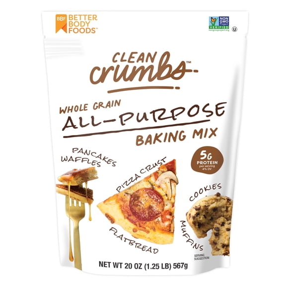 Clean Crumbs Whole Grain All Purpose Baking Mix, 20oz