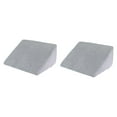 thumbnail image 2 of FITYLE 2 Pieces Wedge Pillow for Sleeping Knees Elevated Training for Side Sleeping gray, 2 of 10