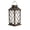 BR #10, variant on 14” Solar Flickering Flame Lantern, IP65 Waterproof Outdoor Hanging Light, Rustproof Metal Tempered Glass Garden Decor, Bronze