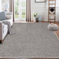 thumbnail image 2 of HOMERRY 4' x 6' Area Rugs for Living Room Washable Solid Rug Stain Resistant Non-Shed Carpet Solid Casual Contemporary Floor Cover, Khaki, 2 of 5
