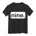 thumbnail image 6 of Girl Clothes Size 24 Months Long Sleeve Long Shirt Shirts For Teen Kids Girls Child Short Sleeve Prints T Shirt Trendy Girls Fans Present Tops, 6 of 6