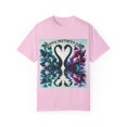 thumbnail image 3 of Elegant Mother's Day Swan T-Shirt, Unique Gift for Mom, Unisex Garment-Dyed Tee, 3 of 3