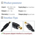 thumbnail image 1 of Cargador Adaptador de CA 12V HFLRZZ para Pantalla Dell 22' 23' 24' S2340M ADP-40DD B, 1 of 2