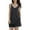 A-Black8, variant on Womens Breathable Allover Print Kimono Robe Lightweight Loose Fit Daily Dressing Gown