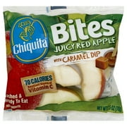 Chiquita Bites Juicy Red Apple with Caramel Dip, 2.5 oz