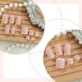 thumbnail image 2 of Yoyauz 48 Pieces Of Long Coffin Nail And Toe Press Kit, With French Fake Nail Press Patch Rhinestones, Square Almond Shaped Toenails, Summer Short Women'S Fake Toenails, 2 of 6