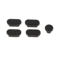 thumbnail image 3 of 2 Tapones Antipolvo De Silicona, Tapón A Prueba De Polvo, Tapa De Puerto De Auriculares USB Para MacBook, Color Negro, 3 of 7