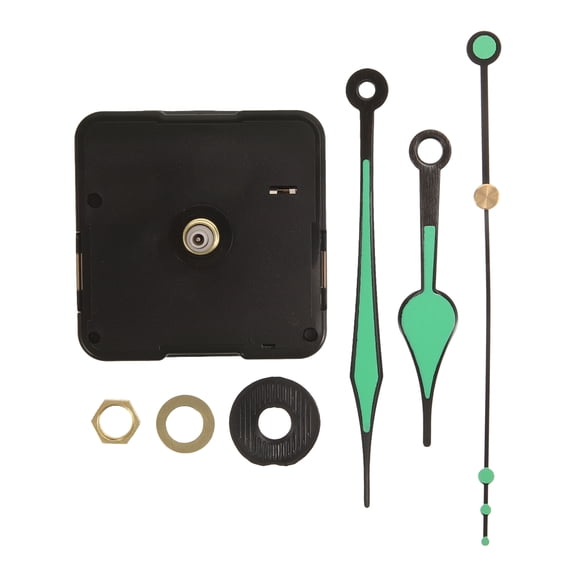 TINKSKY 1 Set of Precise Clock Works Replacement for Simple Home Clock Black Quartz