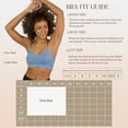 thumbnail image 6 of Coobie Scoopneck Full Coverage Yoga Bra 9147,Mocha Blue,One Size, 6 of 8