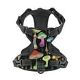 thumbnail image 4 of Picia Bright Mushrooms No-Pull Dog Harness Reflective Front Clip Vest with Handle,Step-in Air Dog Harness,Adjustable 2 Metal Rings 4 Buckles,Easy to Put on & Take Off, 4 of 9